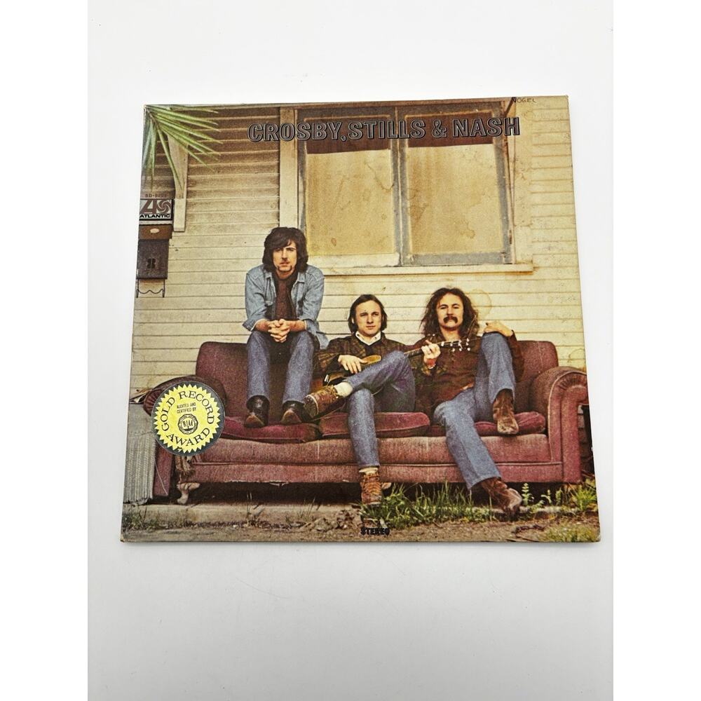 Crosby, Stills & Nash 1969 Self Titled Vinyl LP Album Gatefold SD 8229 VG+/VG+